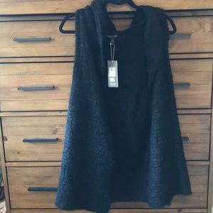 Hooded Sweater Vest - Eileen Fisher